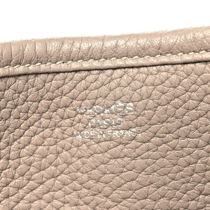 Hermes Taurillon Clemence Evelyne III GM Gris Tourterelle 5 of 10