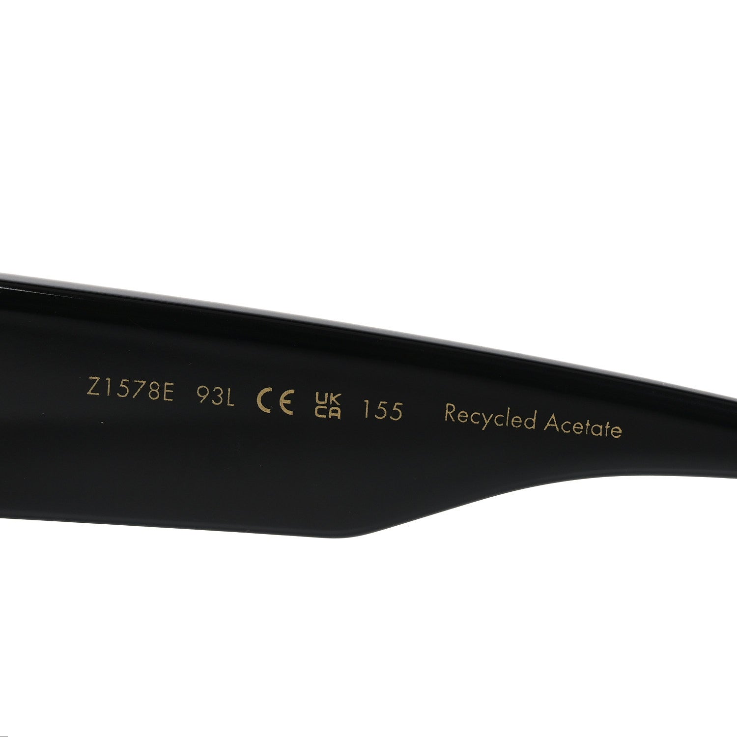 Louis Vuitton Acetate Swarovski Crystal Cyclone Sunglasses Z1578E Black 6 of 7