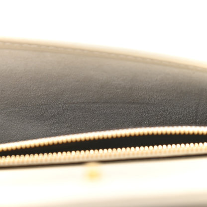 Gucci Boarded Plutone Calfskin Horsebit 1955 Wallet On Chain Mystic White 10 of 10