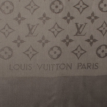 Louis Vuitton Silk Wool Monogram Shawl Verone 1 of 5