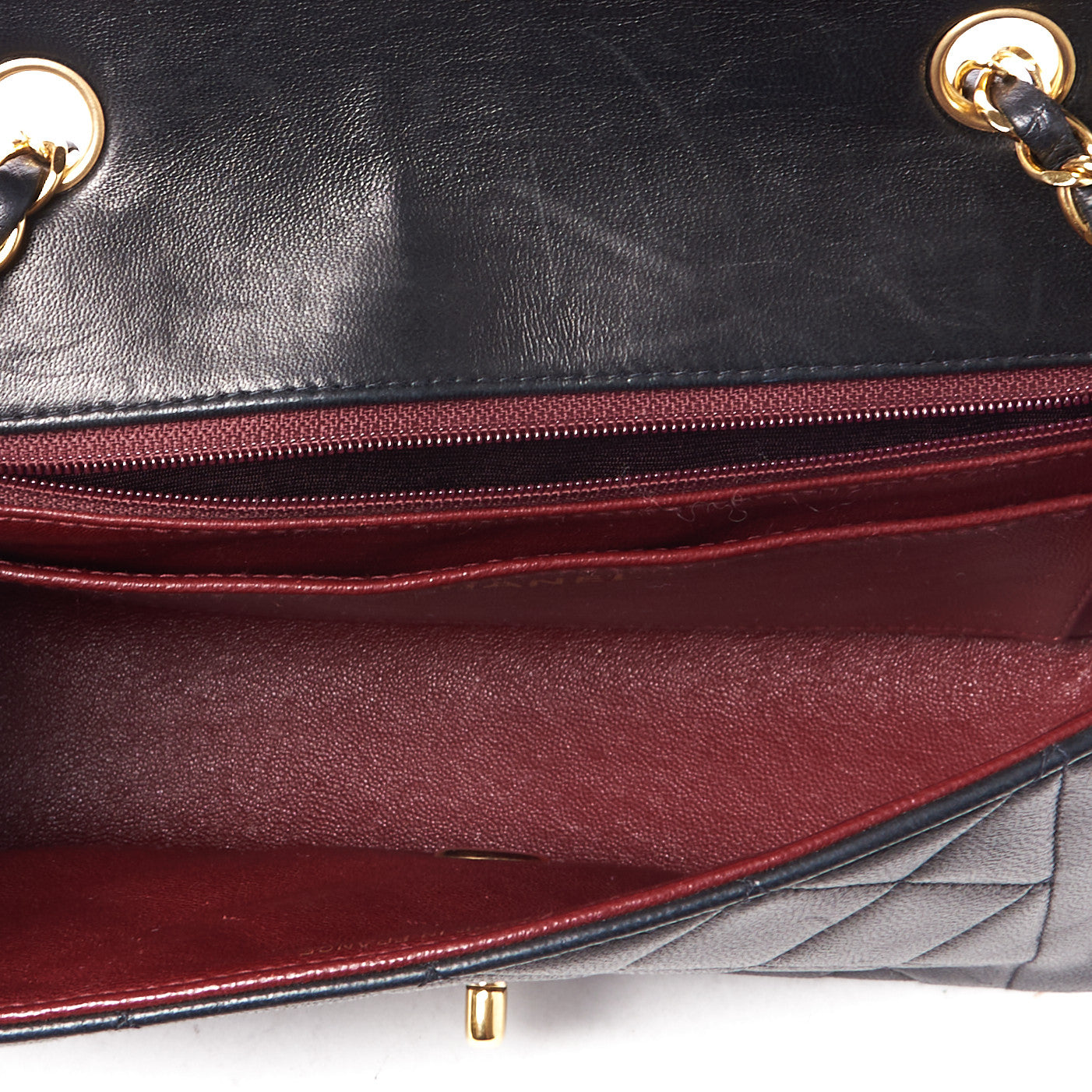Chanel Lambskin Quilted Small Single Flap Black 8 of 9