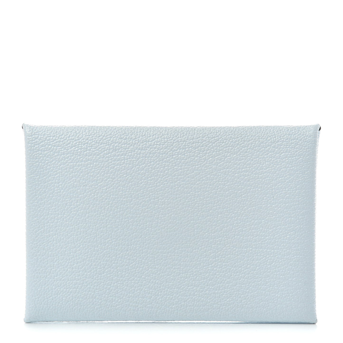 Chevre Mysore Verso Calvi Card Case Bleu Brume Brique