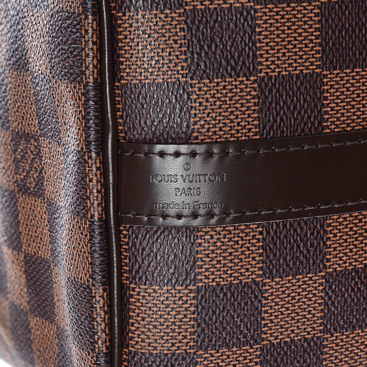 Louis Vuitton Damier Ebene Speedy Bandouliere 25 7 of 10