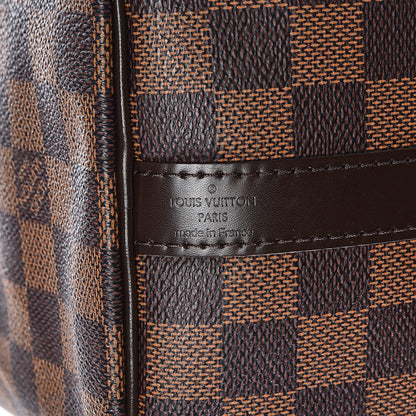 Louis Vuitton Damier Ebene Speedy Bandouliere 25 7 of 10