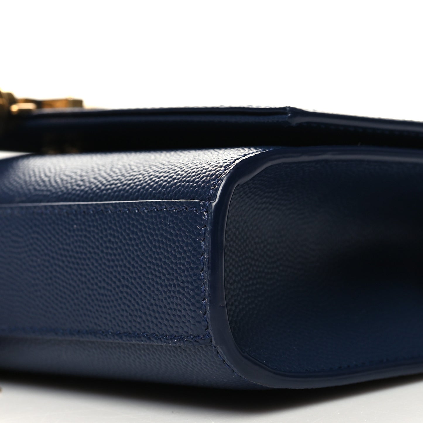 Grain De Poudre Small Classic Monogram Kate Tassel Satchel Blue