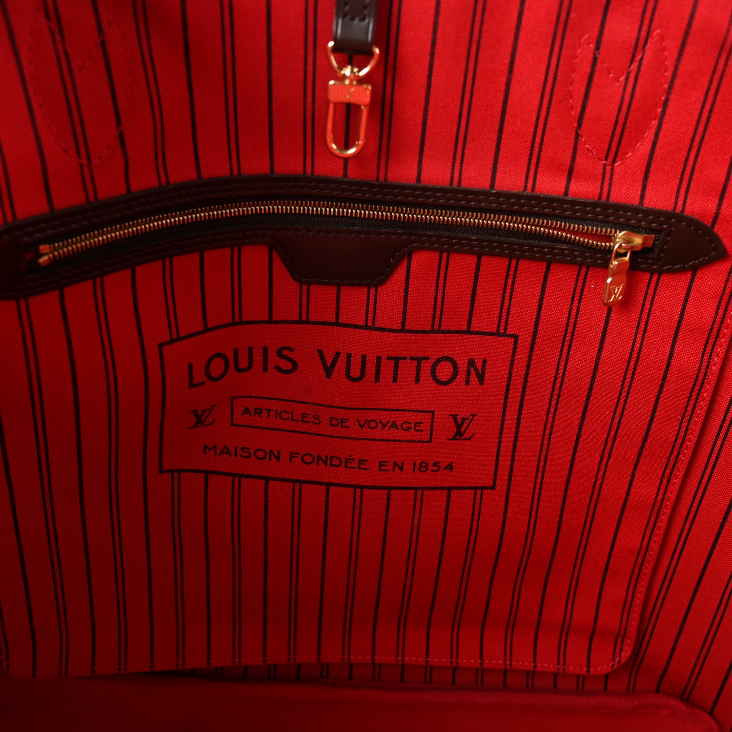 Louis Vuitton Damier Ebene Neo Neverfull GM 6 of 9