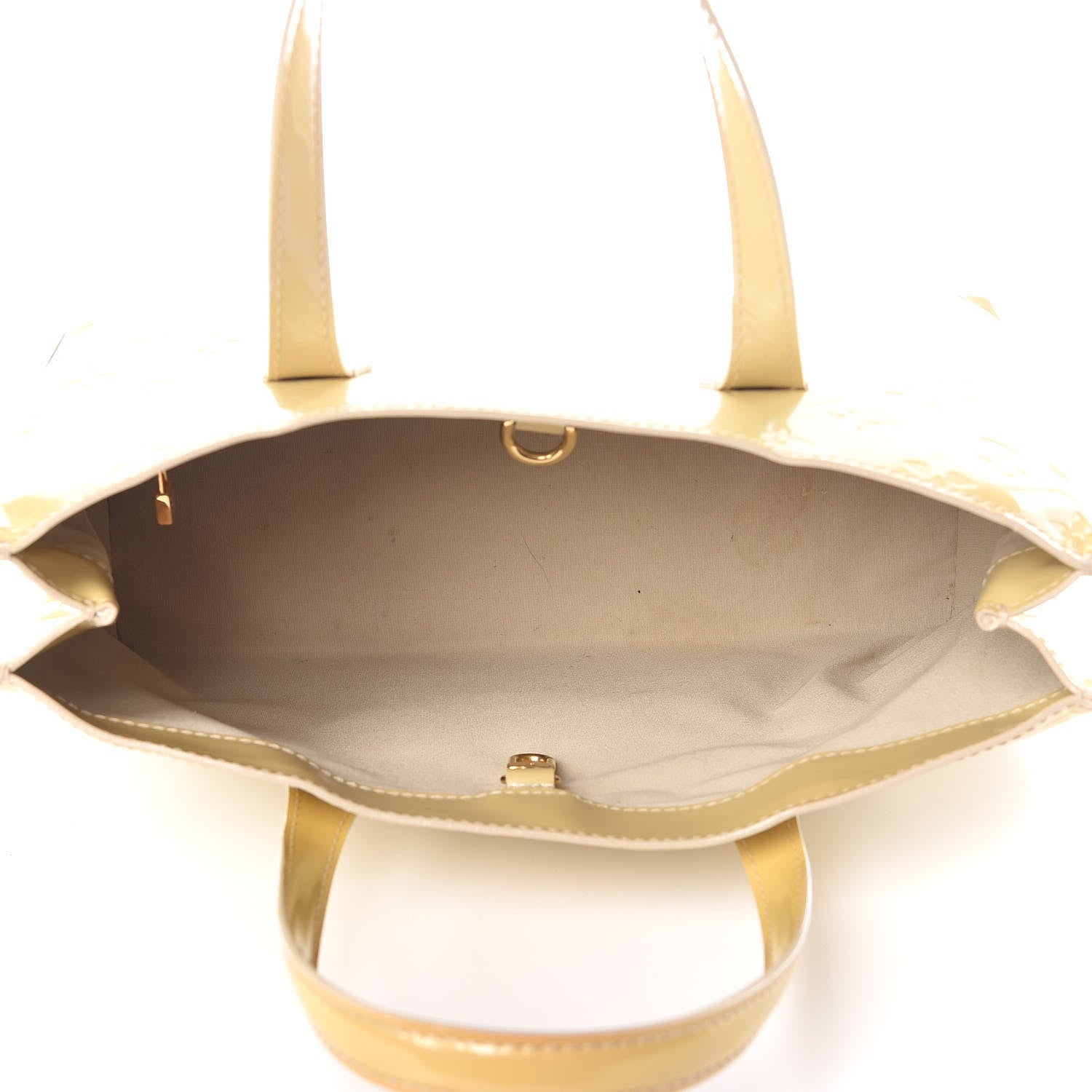 Louis Vuitton Vernis Wilshire PM Blanc Corail 5 of 18