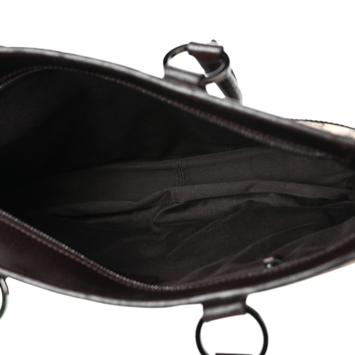 Monogram Shoulder Bag Dark Brown