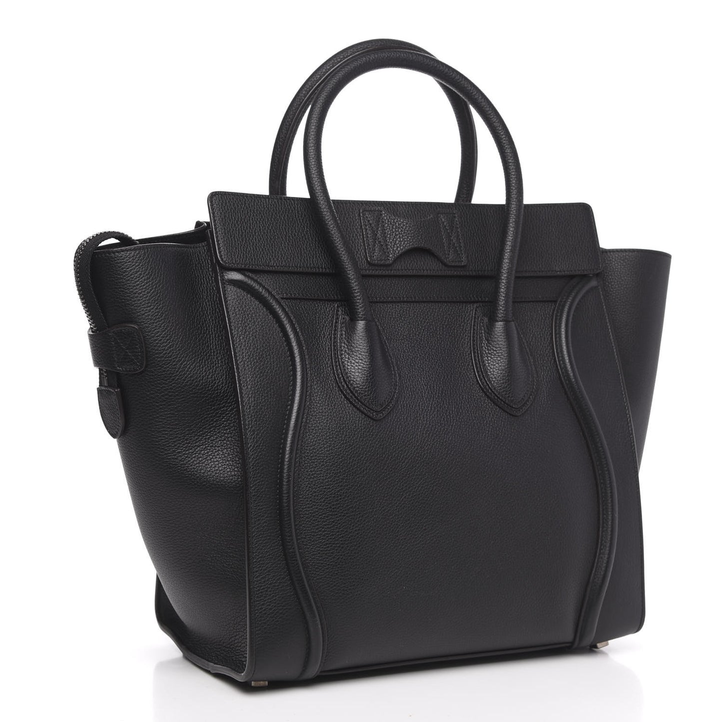 Smooth Calfskin Mini Luggage Black