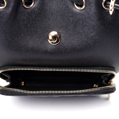 Chanel Caviar Quilted Business Affinity Backpack Black 11 of 11