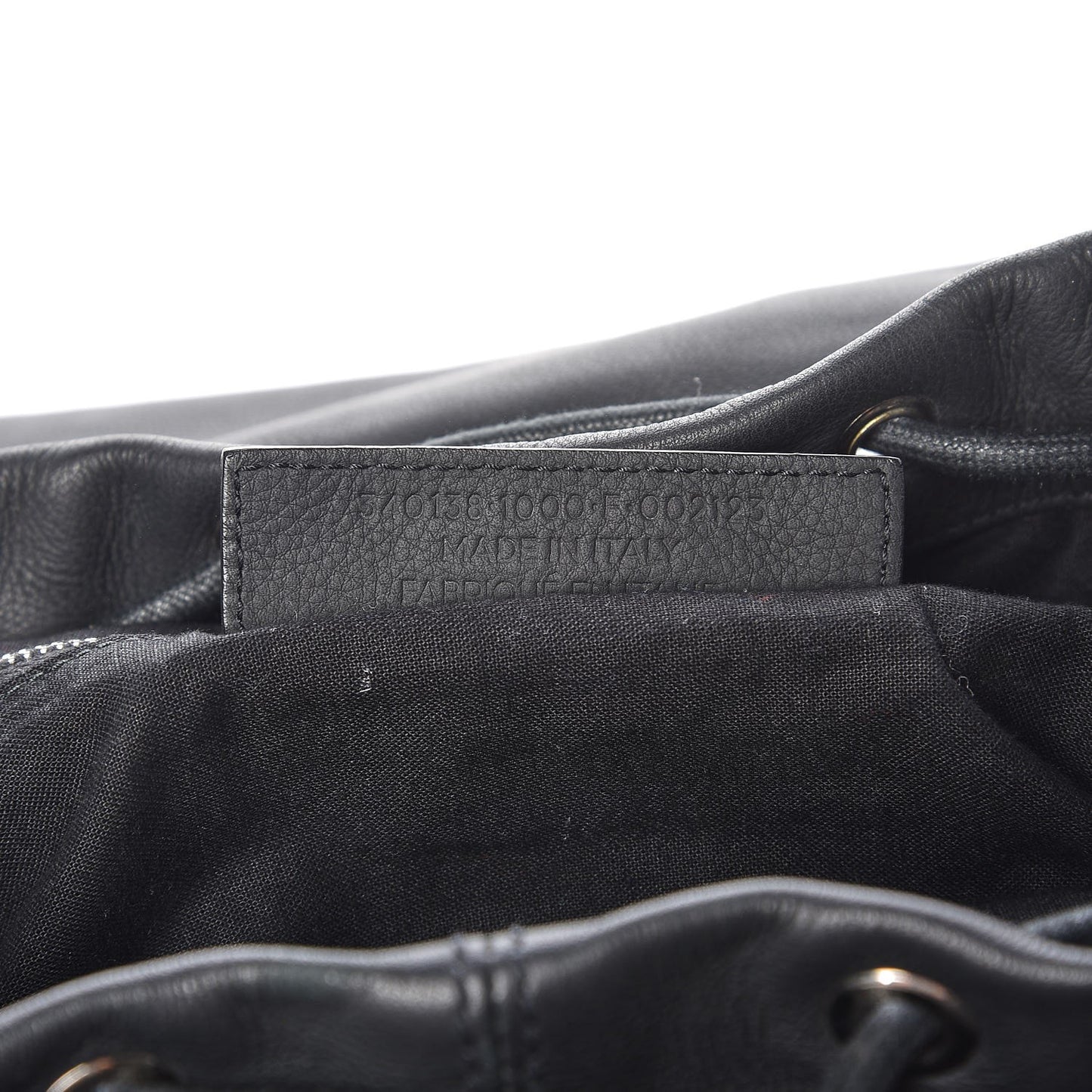 Agneau Classic Hardware Traveler Backpack Black