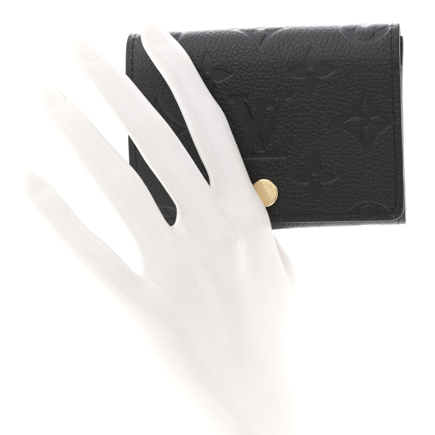 Louis Vuitton Empreinte Business Card Holder Black 2 of 7