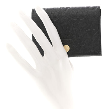 Louis Vuitton Empreinte Business Card Holder Black 2 of 7