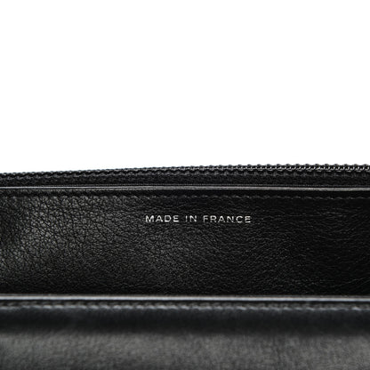 Chanel Caviar Timeless CC Wallet On Chain WOC Black 7 of 8