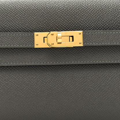 Hermes Epsom Kelly To Go Wallet Gris Meyer 8 of 10