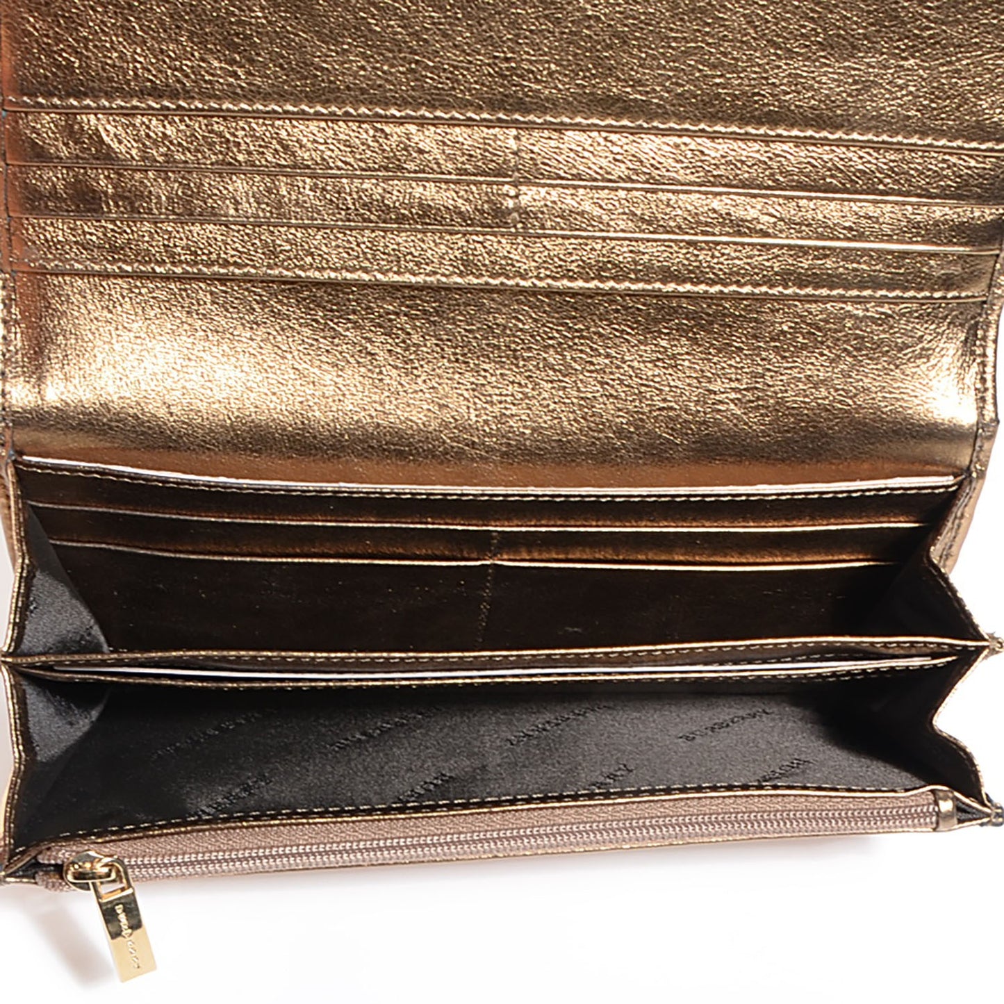 Haymarket Check Penrose Continental Wallet Gold
