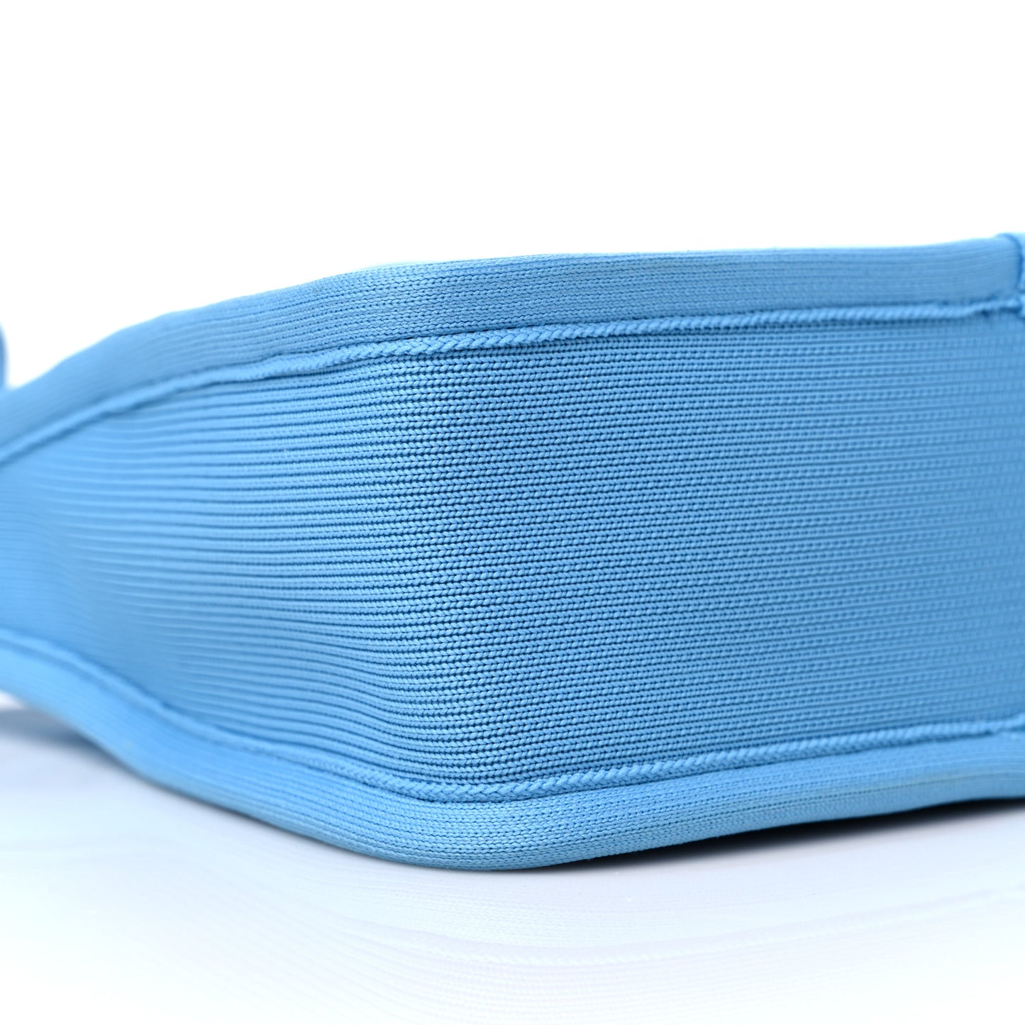 Ribbed Knit Small Ryan Bag Blue