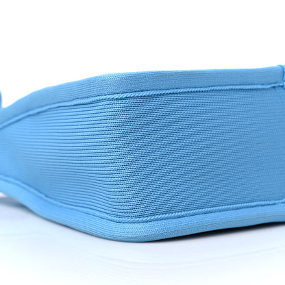 Alexander Wang Ribbed Knit Small Ryan Bag Blue 7 of 8
