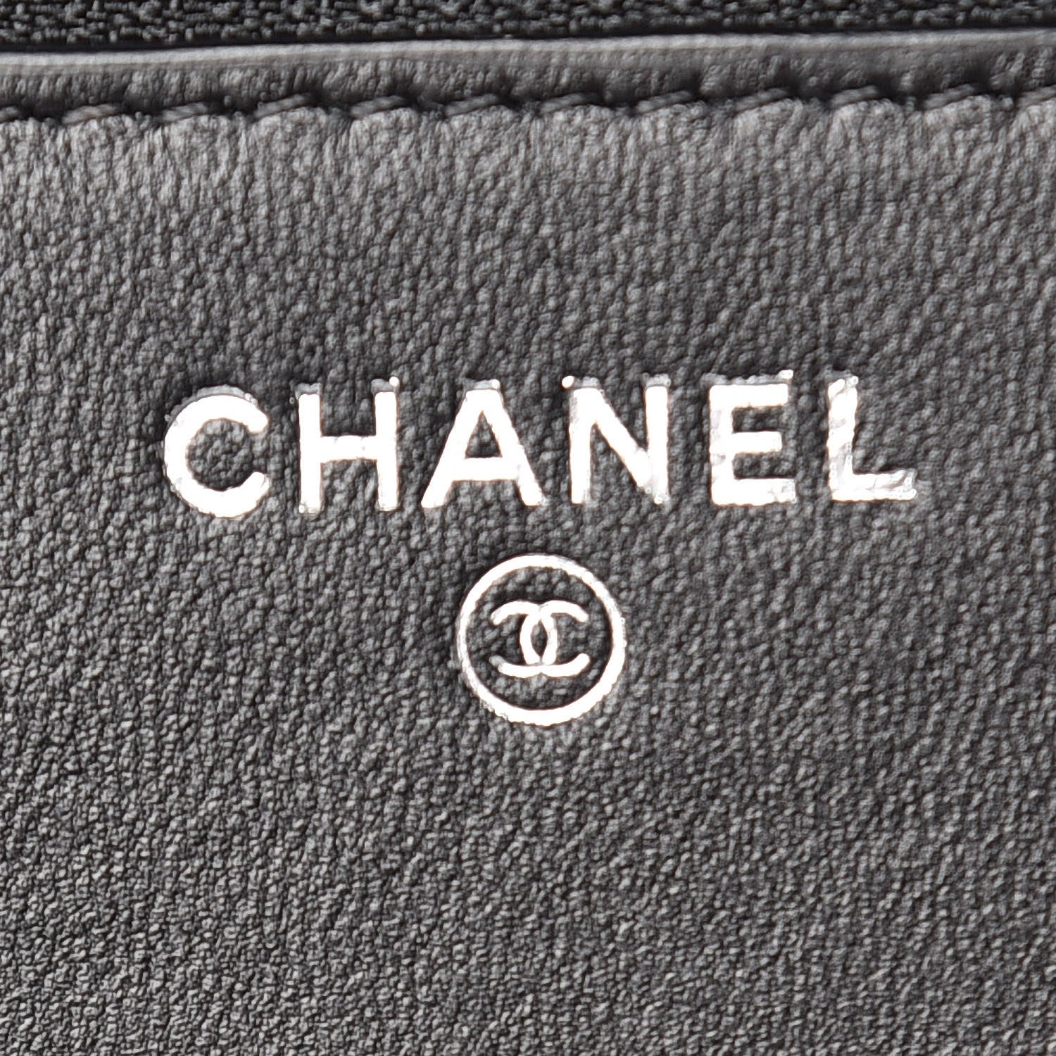 Chanel Lambskin Quilted Boy Wallet On Chain WOC Black 8 of 14