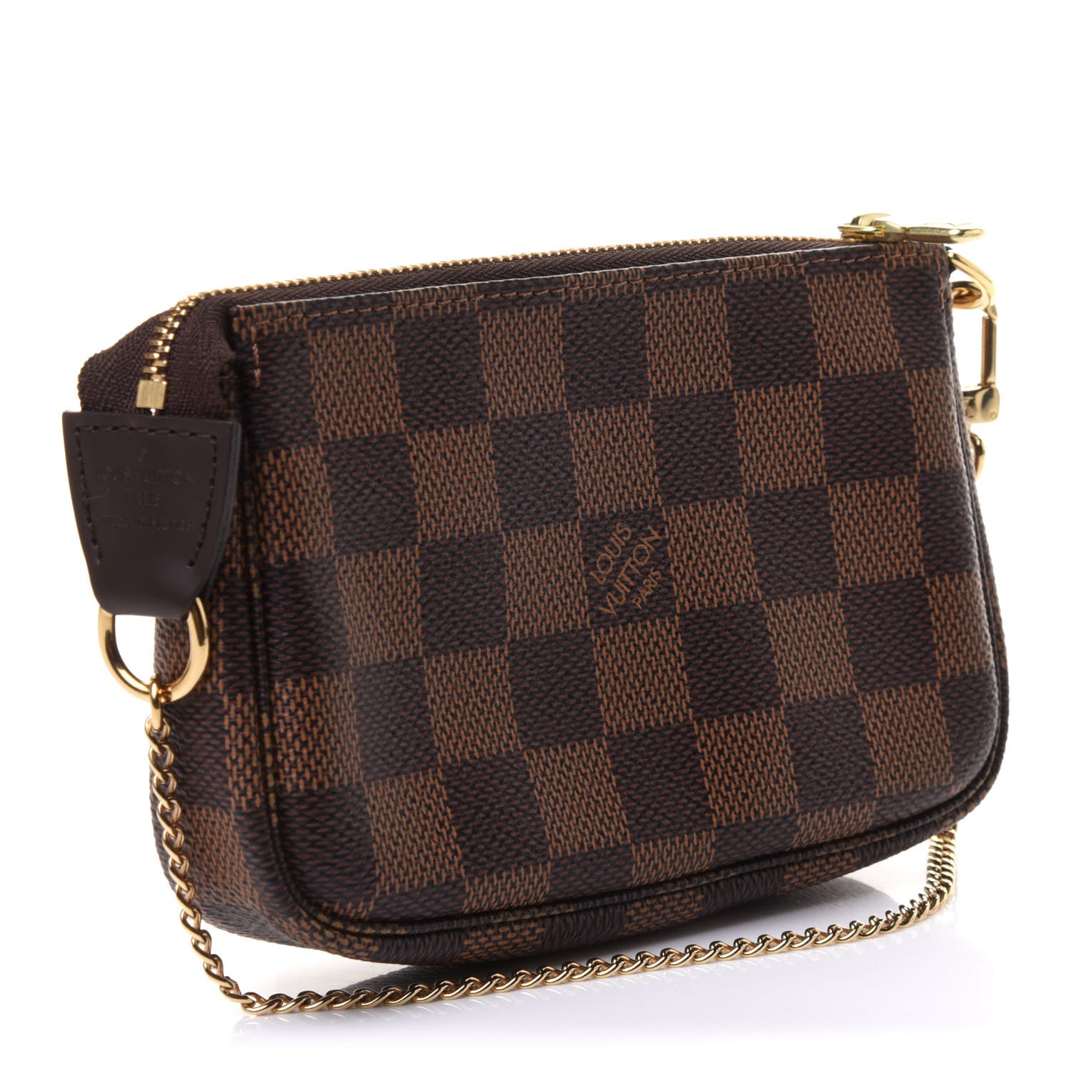 Louis Vuitton Damier Ebene Mini Pochette Accessories 3 of 10