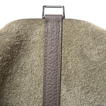 Hermes Taurillon Clemence Picotin Lock 18 PM Etain 7 of 11
