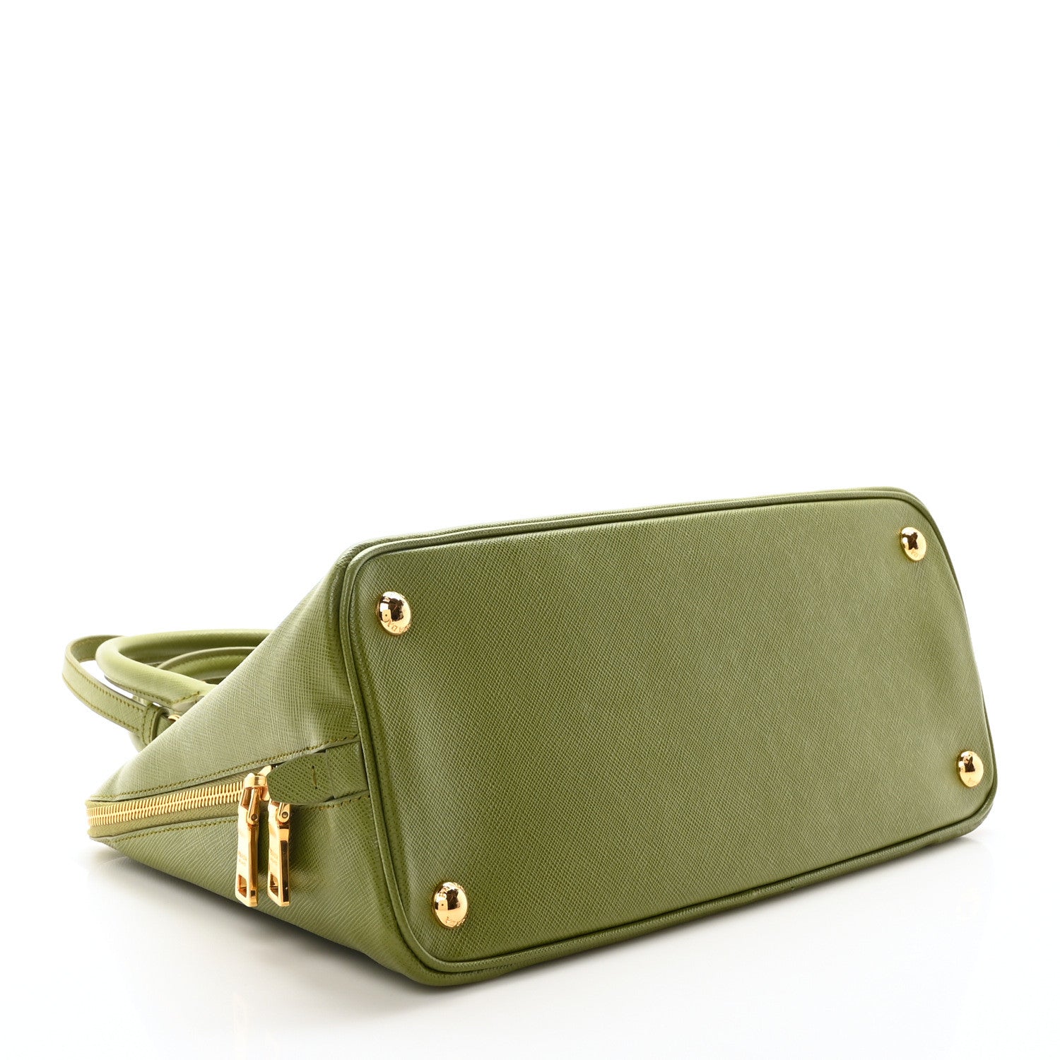 Prada Saffiano Lux Medium Promenade Tote Edera 4 of 10