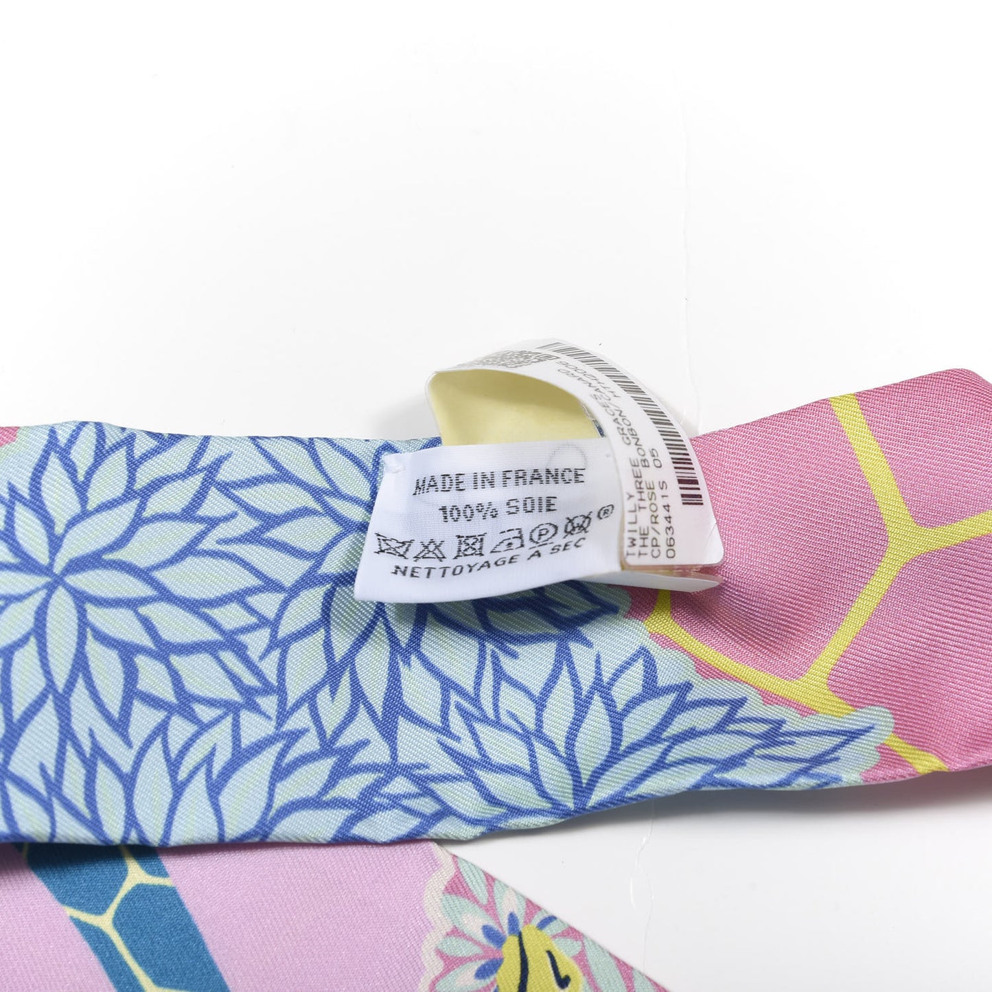 Silk The Three Graces Twilly Rose Bonbon Canard