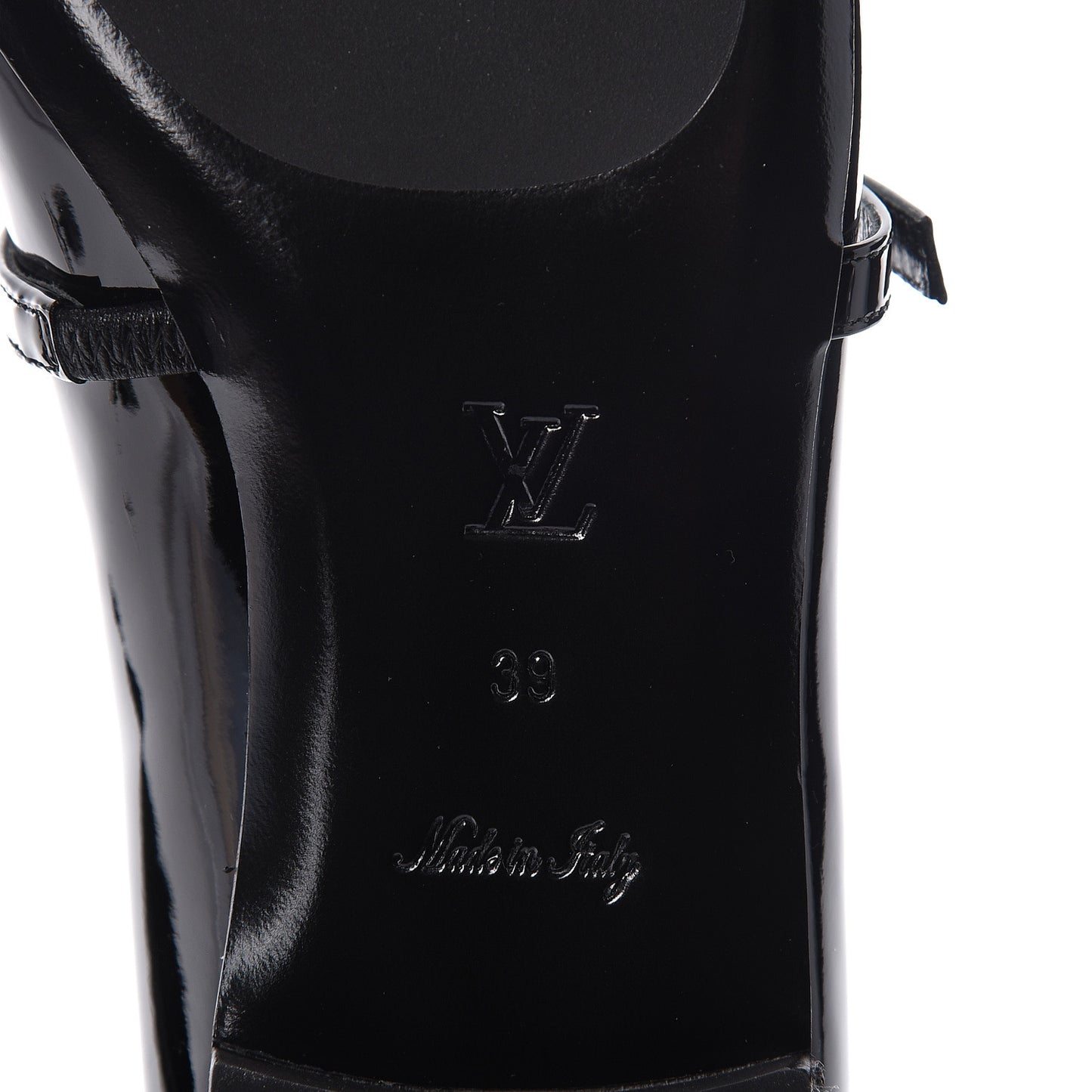 Patent Uniformes Ballerina Flat 39 Black