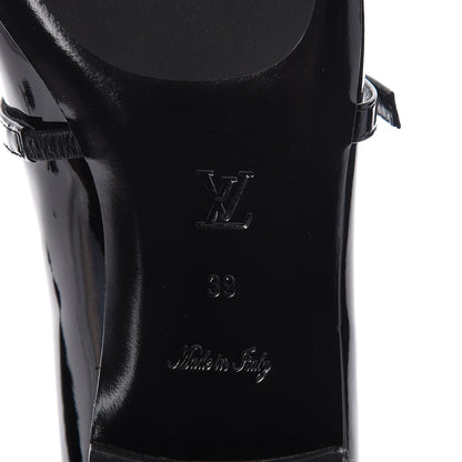 Louis Vuitton Patent Uniformes Ballerina Flat 39 Black 6 of 7