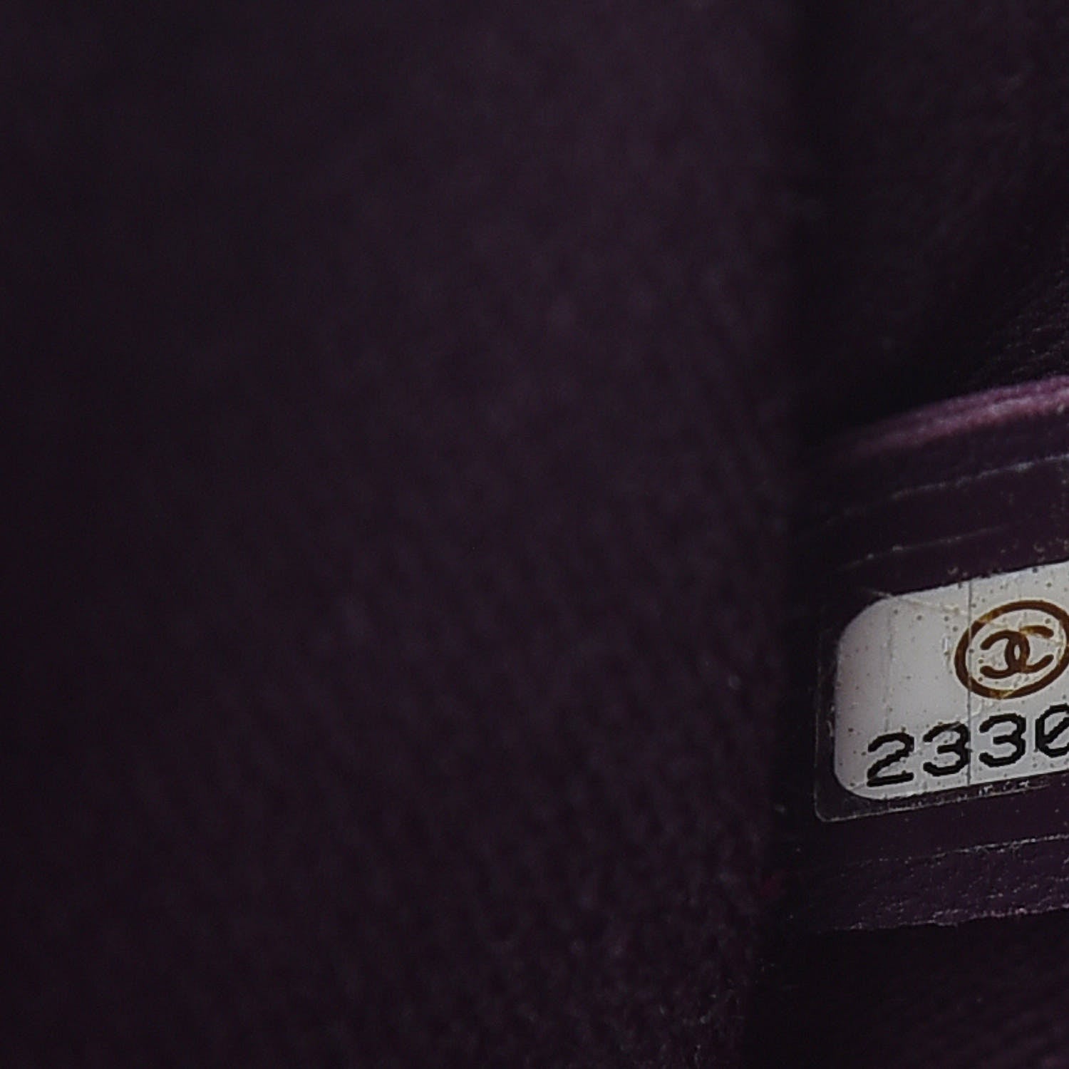 Chanel Washed Caviar Quilted Large Turn Around Ligne Flap Dark Purple 9 of 16