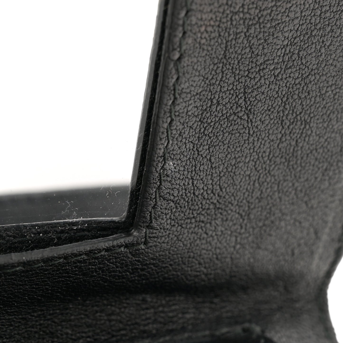Lambskin Large PS1 Chain Wallet Black