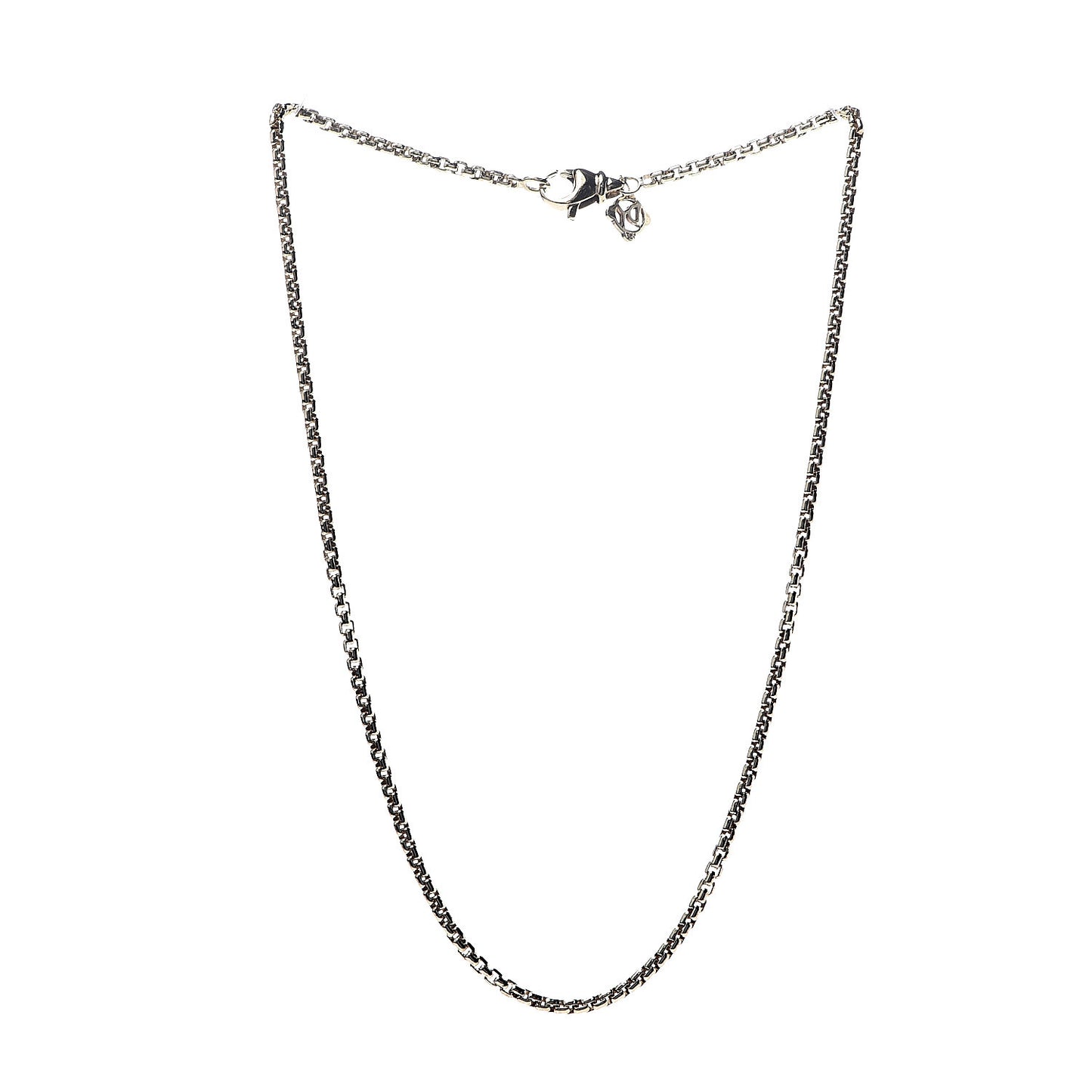 18K Yellow Gold 2.5mm Box Chain Necklace