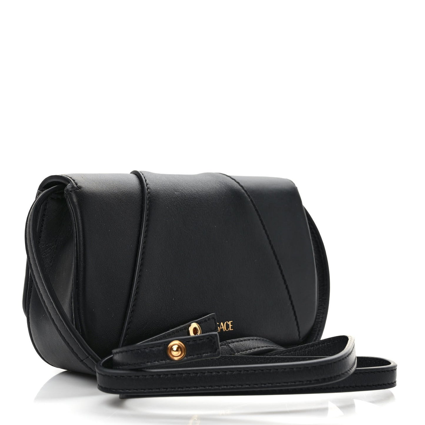 Vitello Virtus Crossbody Black