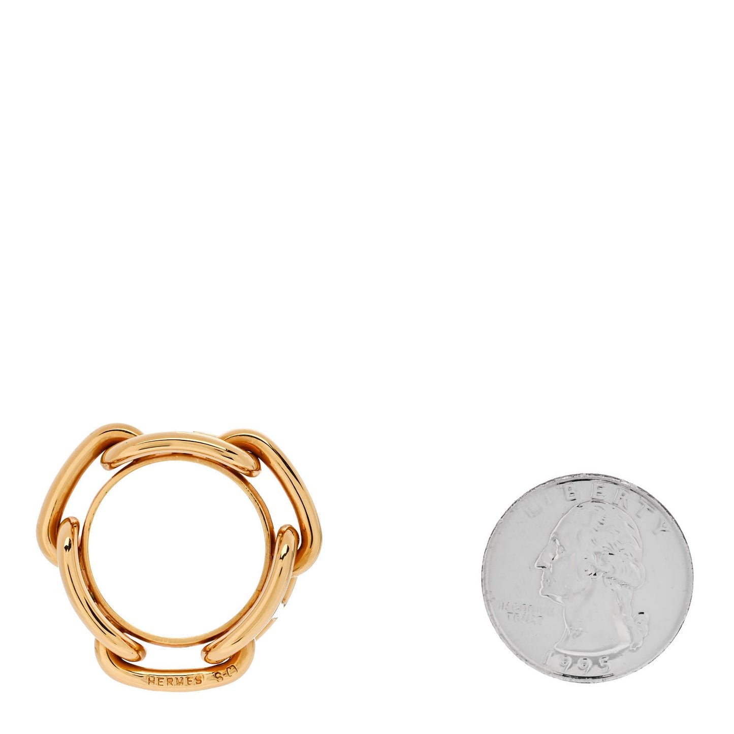 Permabrass Regate Scarf Ring