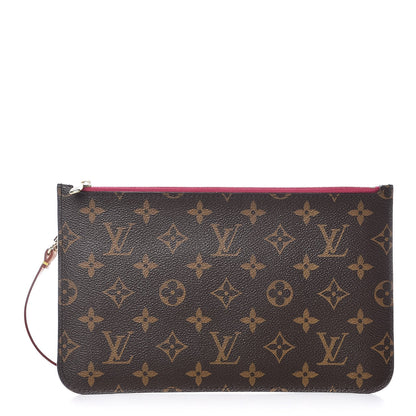 Louis Vuitton Monogram Neverfull MM GM Pochette Pivoine 1 of 7