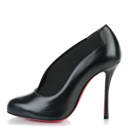 Christian Louboutin Shiny Nappa Toot Couverte 100 Pumps 35 Black 1 of 7