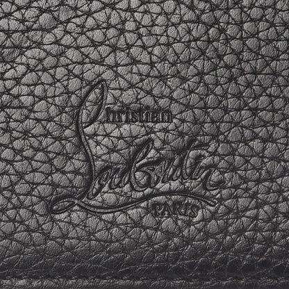 Christian Louboutin Calfskin Studded Loubipass Passport Holder Black 8 of 11