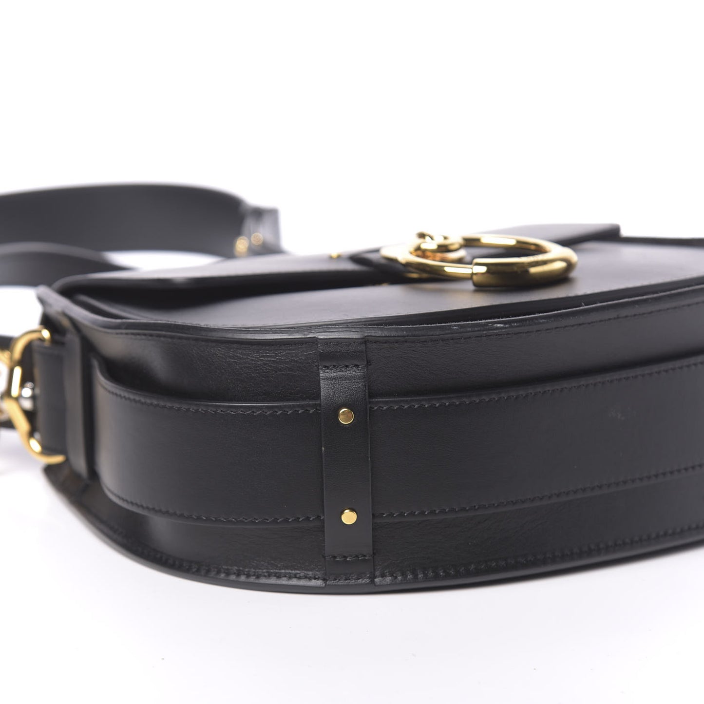 Calfskin Large Tess Bag Black