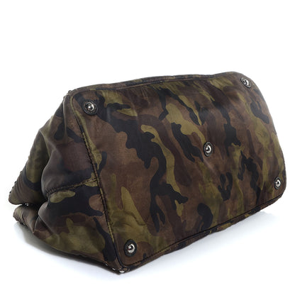 Prada Tessuto Nylon Camouflage Tote Mimetico 4 of 9