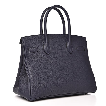 Hermes Togo Birkin 30 Bleu Nuit 3 of 29