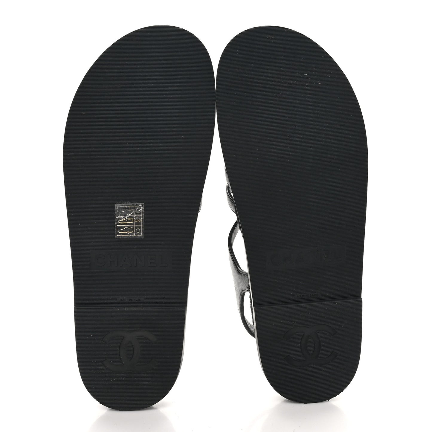 Lambskin Espadrille Sandals 40 Black