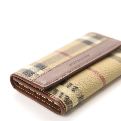 Burberry House Check 6 Key Holder Case Brown 6 of 9