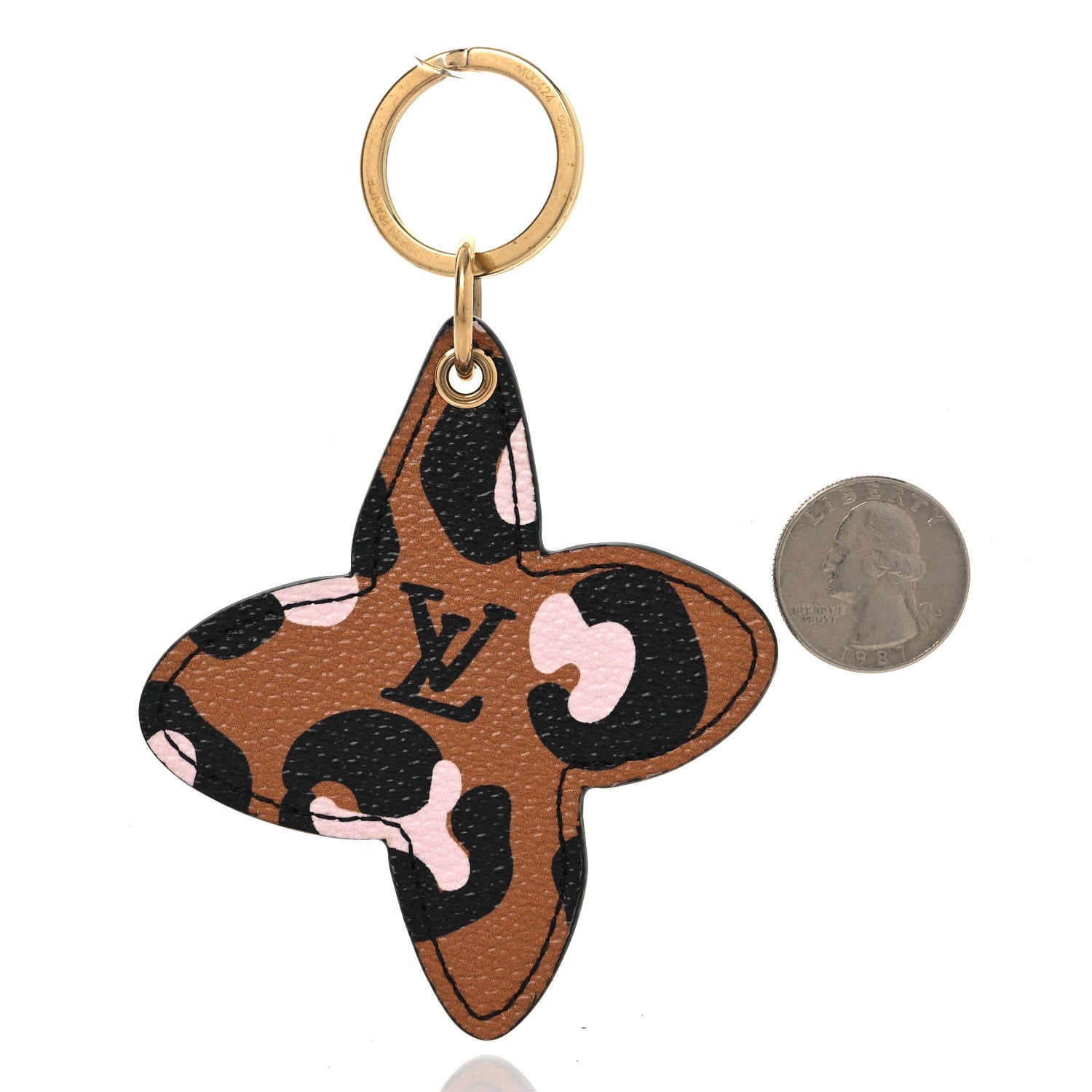 Louis Vuitton Monogram Wild At Heart Illustre Bag Charm Key Arizona 2 of 4