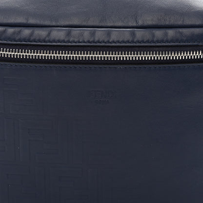 Fendi Vitello Grace FF Gradient Embossed Belt Bag Blueberry 8 of 11