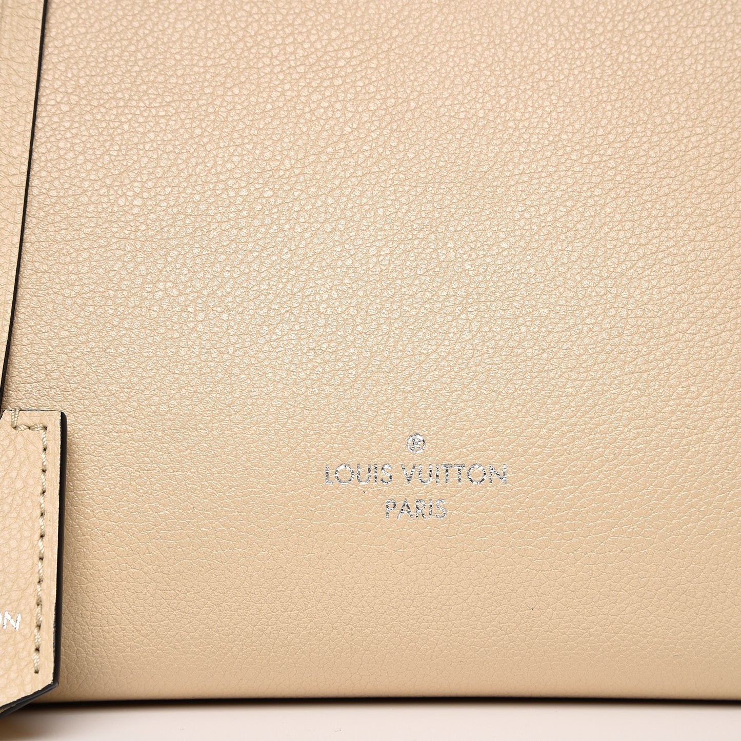 Calfskin Lockme Cabas Vanille Black