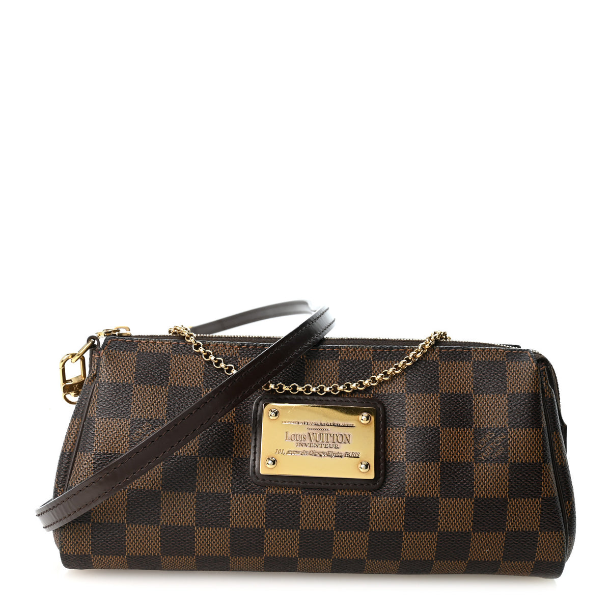 Damier Ebene Eva Clutch