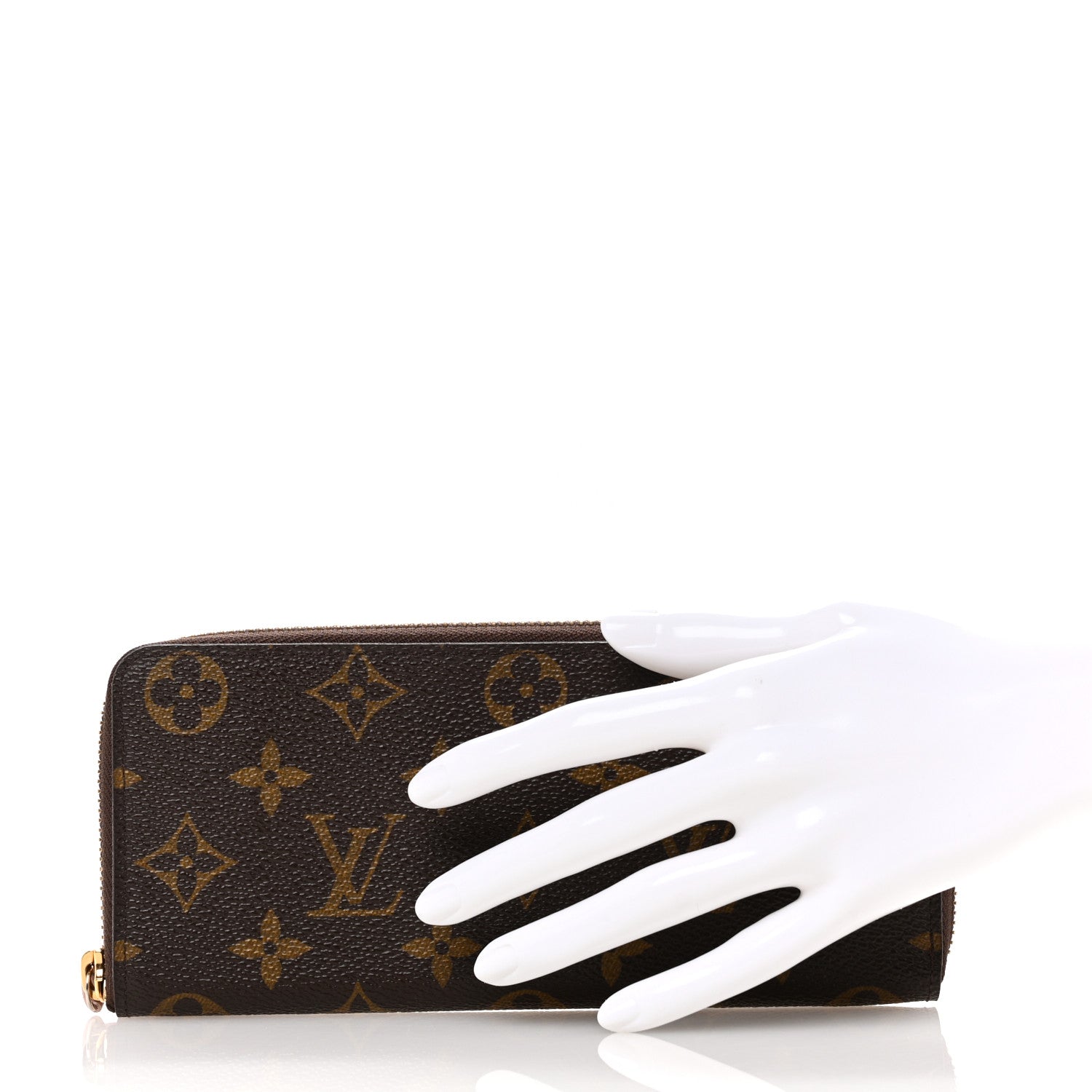 Louis Vuitton Monogram Clemence Wallet Rose Ballerine 2 of 11