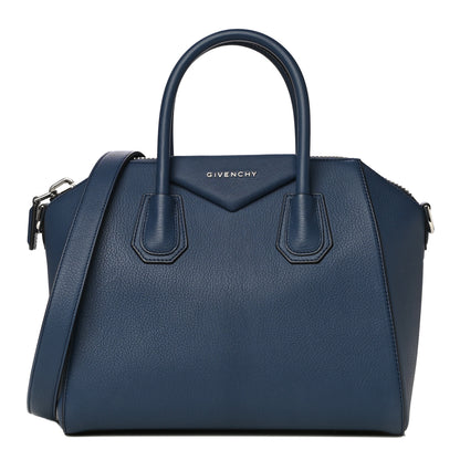 Givenchy Sugar Goatskin Small Antigona Navy 1 of 6