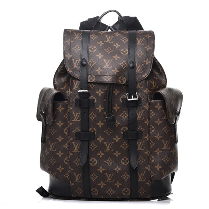 Louis Vuitton Monogram Macassar Christopher PM Backpack 1 of 7