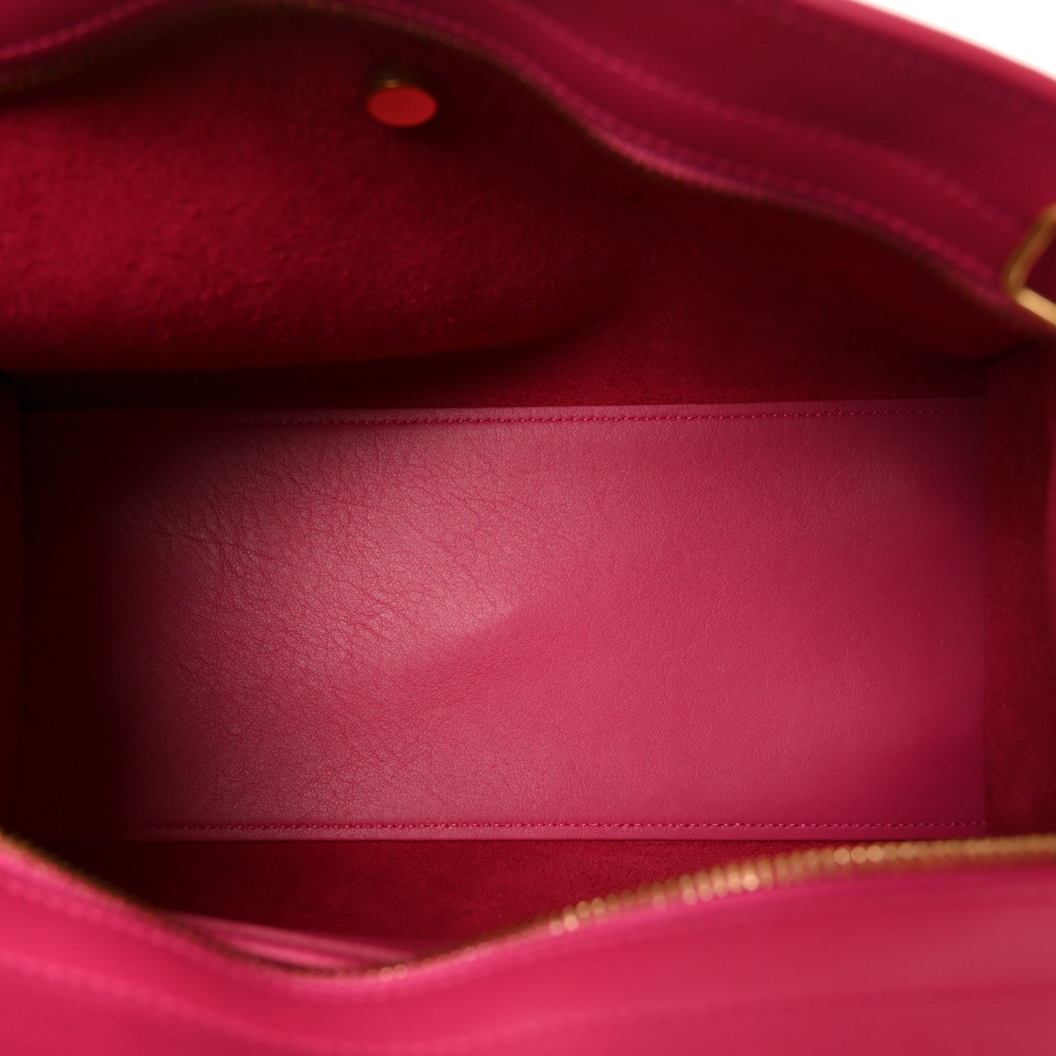 Saint Laurent Calfskin Small Classic Y Cabas Fuchsia 4 of 8